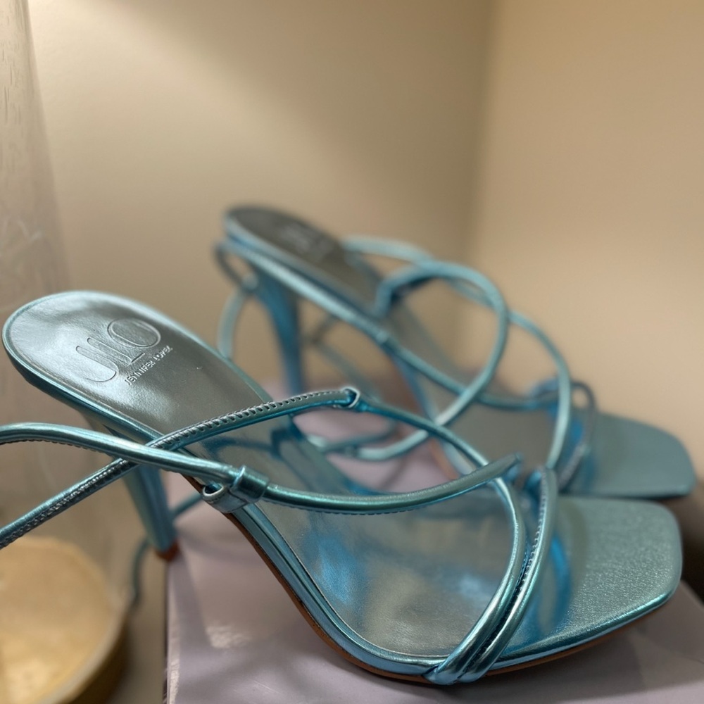 Brand new Elegant Blue Strappy Heels
